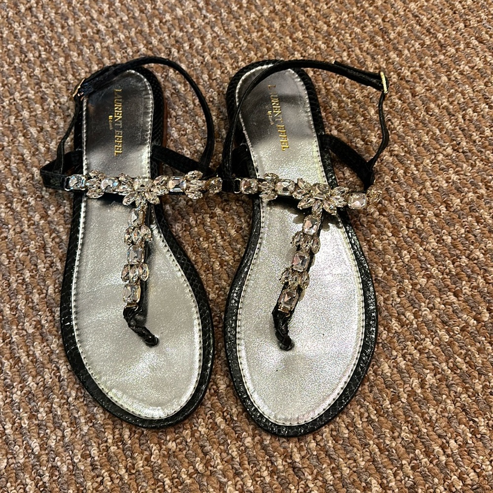 Jeweled sandals